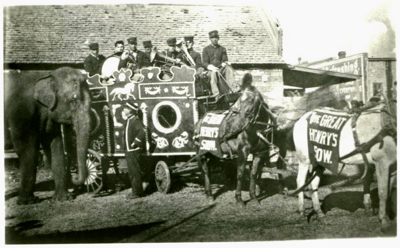 Henry Bros Band Wagon early 1900's